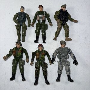 CHAP MEI ACTION FIGURE Soldier Force Military Men Set Of 6